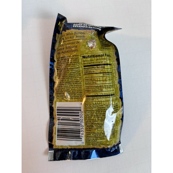 1999 Buffy The Vampire Slayer Fantasy Ball Chupa Chups Lollipop New In Package - Picture 2 of 2